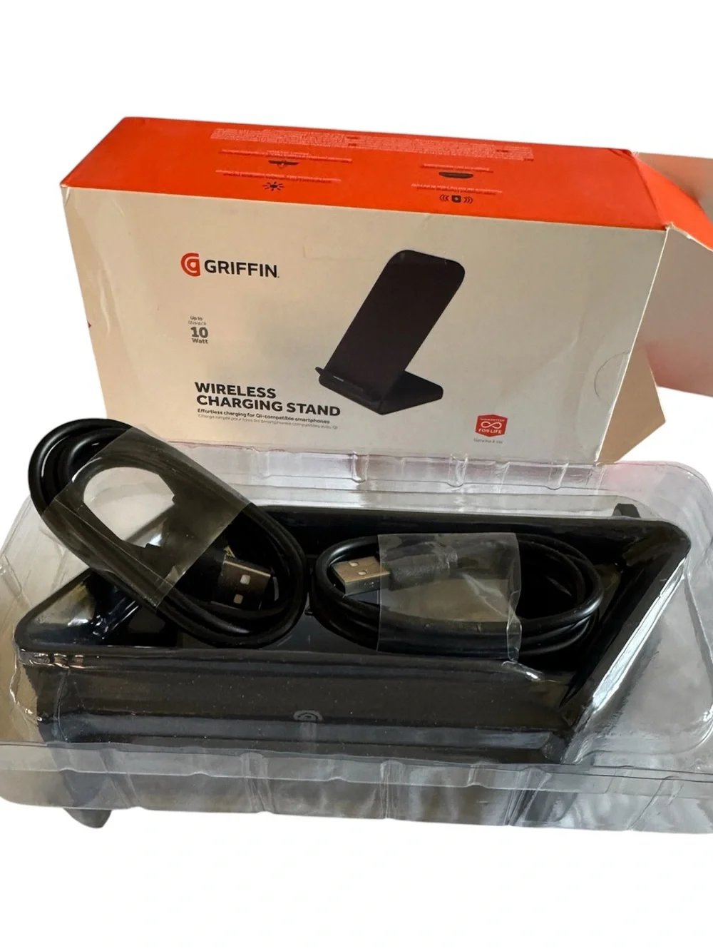 Wireless Charging Stand - Black